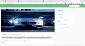 Read more about the article Part X: Displaying Our Posts to Site Visitors in Laravel 5.7 and Php 7.2